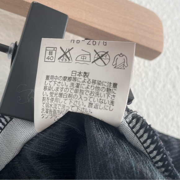 Brappers Rare Japanese Denim low rise bell bottom pinstripe corduroy pants | 26 - Picture 14 of 14